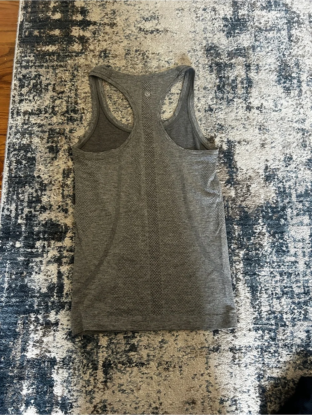 lululemon athletica Gray Seamless Racerback Tank